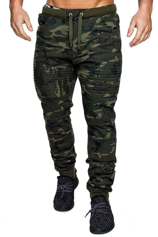 Men's Casual Camouflage Fitness Sports Pants