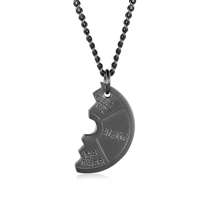 Couples Dumbbell Pendant Necklace - Fitness Jewelry