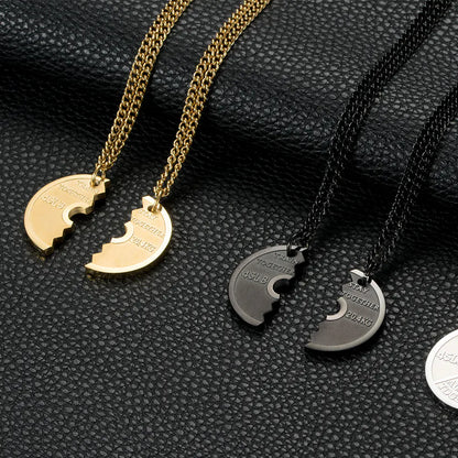 Couples Dumbbell Pendant Necklace - Fitness Jewelry