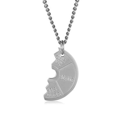 Couples Dumbbell Pendant Necklace - Fitness Jewelry